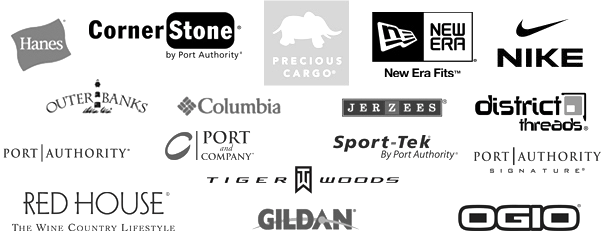 Brands carried by SanMar